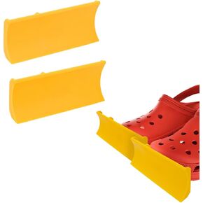 2Pcs Croc Snow Plow Charms: Essential Winter Croc Accessories - Transform Your Crocs into Snow-Ready Gear with Snow Plow-Inspired Designs