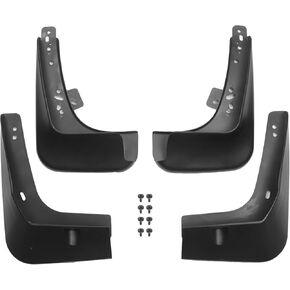 Mud Flap Splash Guard for Hyundai Sonata 2011-2013 Durable | Front & Rear Side Mudflaps with Mount Accessor 1 Set