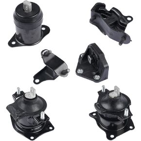 6PCS Engine Motor Mount Set Compatible with 2003 2004 2005 2006 2007 H'onda Accord LX EX SE 3.0L with Automatic Transmission, Replace# A4526HY A4527HY A4524 A4525 A4544 A4517