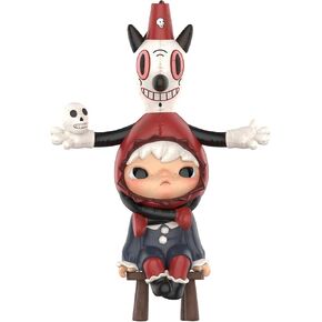 POP MART Hirono × Gary Baseman Figure, 4.92 Inch Height, Toys for Modern Home Decor, Collectible Toy Set for Desk Accessories, 1PC