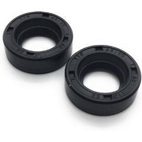 REPLACEMENTKITS.COM Brand Drive Shaft Seal 2pc Set Compatible with Yamaha 6HP, 8HP, & 9.9HP Replaces 93101-11M23-00