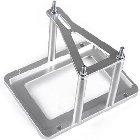 Universal aluminum Battery Tray Hold Down Relocation Billet Box compatible with Optima Red Yellow Blue Top 34 34/78 D34 D34/78 34M D34M