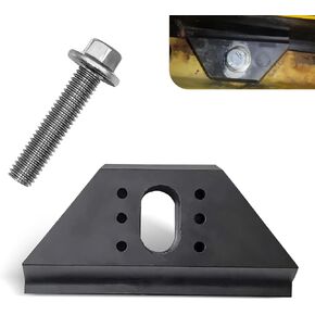 Pack-1 Car Power Holder, Waterproof Durable Vehicle Energy Fastening Accessories, Power Supply Safety Fixing Bracket with 2.44" Bolt, Universal for Trucks Cars Power Hold Down Device (Black)