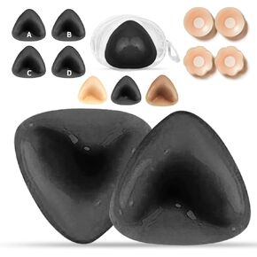 Double Sided Sticky Bra Adhesive Strapless Bra Inserts Push Up Invisible Bra Women