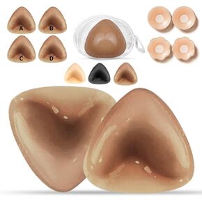Double Sided Sticky Bra Adhesive Strapless Bra Inserts Push Up Invisible Bra Women in Saudi Arabia
