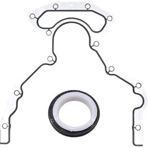 HiSport Rear Main Seal Gasket Set - Compatible with GM LS LS1 LS6 LS2 LS3 LQ9 LQ4 4.8L 5.3L 5.7L 6.0L 6.2L Chevy Silverado Suburban Tahoe Trailblazer GMC Sierra - Replace BS40640