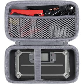 Aenllosi Hard Carrying Case Compatible with AstroAI 118/S8/T8 Car Jump Starter,Mesh Pocke for Battery Starter Clips & Cable(Case Only)
