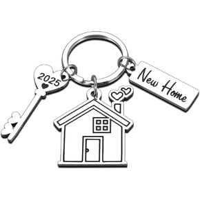 House Warming Gifts New Home Keychain Gifts 2025 Housewarming Gift for New House Warming Presents for Women Men Couple Moving House Gifts for New Homeowners Home Essentials for New Apartment