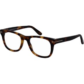 Eyeglasses Tom Ford FT 5820 -B 053 Shiny Blonde Havana,"t" Logo/Blue Block Le