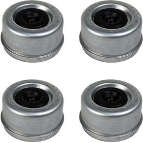 The Trailer Parts Outlet - 7K/8K Trailer Axle Hub Cap - 7000 lb/8000 lb Capacity Grease Caps (2.72") - 4 Pack