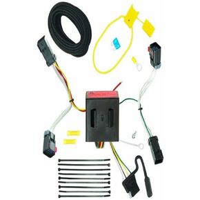 Tekonsha 118539 T-One Connector Assembly for Jeep Compass,Black