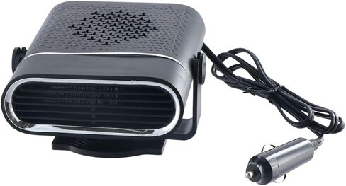 Leadigol Car Heater 12V 150W,Car Windshield Defogger Defroster,Plug in Cigarette Lighter, 2 in 1 Portable Windscreen Fan Fast Heating or Cooling Fan,Auto Heater Fan,360 Degree Rotary Base in Saudi Arabia