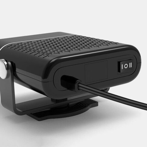 Leadigol Car Heater 12V 150W,Car Windshield Defogger Defroster,Plug in Cigarette Lighter, 2 in 1 Portable Windscreen Fan Fast Heating or Cooling Fan,Auto Heater Fan,360 Degree Rotary Base in Saudi Arabia