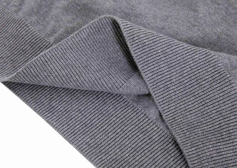 Mens Crewneck Knitted Sweaters: Cotton Long Sleeve Soft Casual Pullover in Kuwait