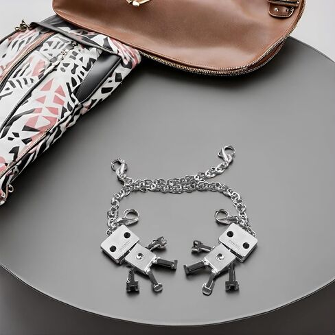 2PCS Shoe Charms Chain Shoelace Chains DIY Punk Shoe Accessories Decoration for Boot Sneaker Bag Handbags Pants Chain Keychain Cool Party Shoe charms for Girl Women in Kuwait