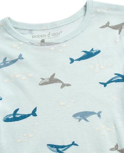 طقم بيجامة للأولاد الصغار من Rene Rofe - قطعتان من بلوزة بأكمام طويلة وجزء سفلي بيجامة - ملابس نوم قطنية للأولاد (2T-4T) in Kuwait