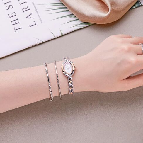 Women's Watches Bracelet Dial Ladies Fashion Dress Quartz Wrist Watch Oval Square Round Mini Women Watch Waterproof Gifts for Women in Saudi Arabia