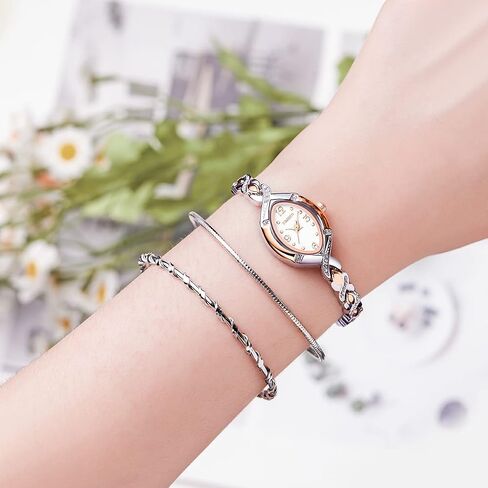 Women's Watches Bracelet Dial Ladies Fashion Dress Quartz Wrist Watch Oval Square Round Mini Women Watch Waterproof Gifts for Women in Saudi Arabia