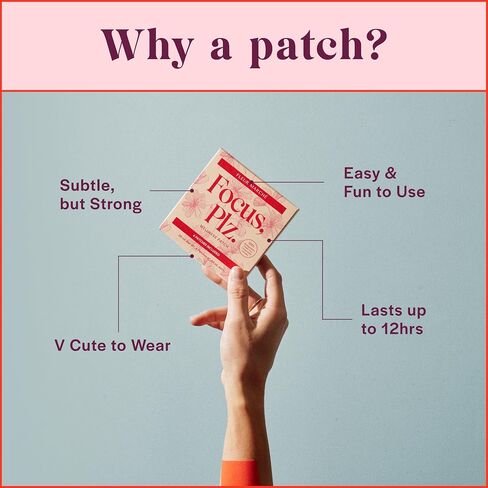 Fleur Marche Everything, Plz Botanical Patch Variety Pack - 4 Wellness Patches with Plant Powered Ingredients - Relax, Focus, Soothe, Dream - Highly Bioavailable Patches - 8 Patches in Saudi Arabia