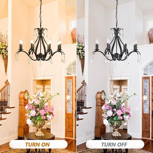 24" Gold Chandelier Light Fixture: Modern Chandeliers for Dining Room, 4 Light Gold Crystal Chandeliers, Farmhouse Dining Room Light Fixtures, for Entryway,Kitchen Island,Bedroom,Staircase in Saudi Arabia