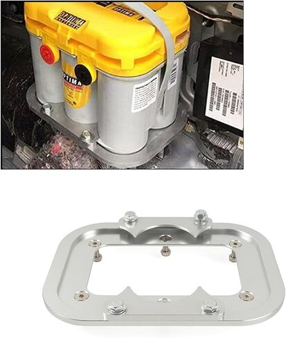 حامل بطارية السيارة، صينية حامل بطارية الليثيوم متوافقة مع أوبتيما أحمر أصفر أزرق أعلى 34 D4/78 D34 D34/78 34M D34M، صينية تركيب بطارية من سبائك الألومنيوم للسيارة in Kuwait