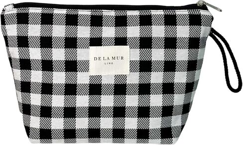 Large Floral Travel Makeup Bag – Patterned Cosmetic Bag for Women, Boho Toiletry Organizer for Travel Accessories, Gifts for Women, Made in Spain in Saudi Arabia