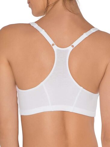 Fruit of the Loom Women's Adjustable Shirred Front Racerback Sports Bra Multi Packs! in Saudi Arabia