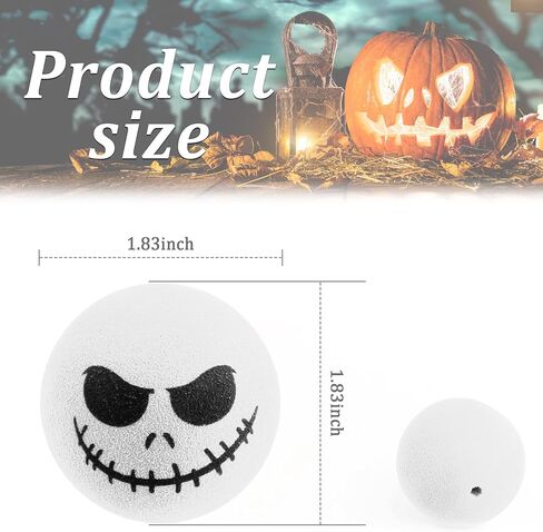 Halloween Skull Spooky Smile Car Antenna Toppers Halloween Car Decoration,Cute & Funny Antenna Balls for Cars,Antenna Toppers for Vehicles Car Accessories Fit Car Truck SUV (Green) in Saudi Arabia