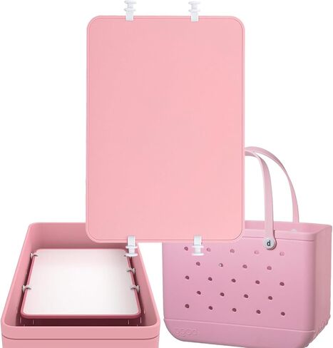 2pcs Divider Tray for Bogg Bag, ABS Plastic Beach Bag Divider Tray for Bogg Tote Bags, Divides for Bogg Bag Accessories Inserts Compatible with Original XL Size Bogg Bag Divider Tray (White) in Saudi Arabia