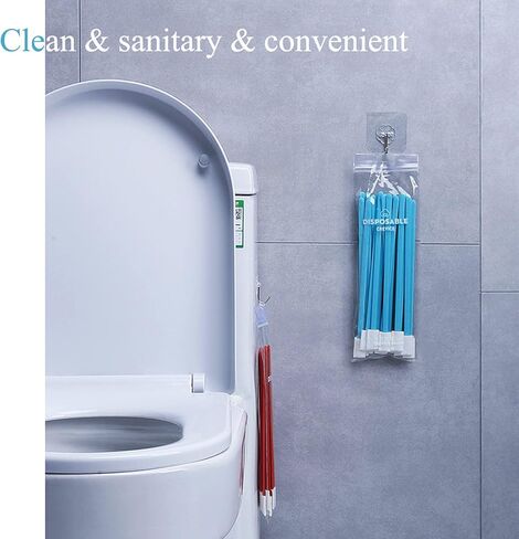 Crevice Cleaning Brush, Crevice Cleaning Tools kit, Disposable Toilet Brush,Crevice Cleaning Brushes for Household Use, Detailing Cleaning Tools for Car（50, Blue） in Saudi Arabia