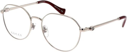 نظارة غوتشي GG1145O-002 دائرية فضية للنساء in Kuwait