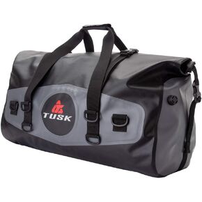 Tusk Dry Duffel Bag Large (44 Liters) Top Load Black/Grey