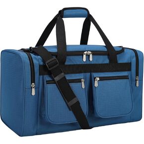 Duffle Bag for Weekender Travel - 20 inch Sport Duffel Bag for Gym Traveling (Black)
