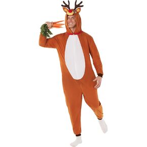 Morph Reindeer Costume Adult Mens Reindeer Costume Men Adult Reindeer Costume Reindeer Costume Adult Women Christmas Costumes