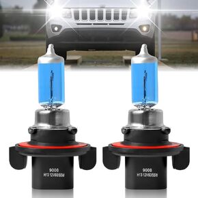 Fit for JEEP Compass 2011 2012 2013 2014-2020 Light Bulb High Performance Halogen Headlight Bulbs,9005 High Beam + H11 Low Headlamp Replacement Bulb Kit,Pack of 4