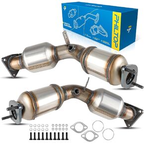 PHILTOP Catalyst Converter Set of 2 for 2003-2020 G37/G35/350Z/Q50/FX35/370Z/M35/QX50/EX35/M37/QX70/Q70/Q60/Q70L/Q40/FX37/EX37 3.5/3.7L V6 High Flow Catalytic Convertor EPA Compliant