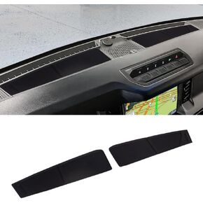 MAXDOM Dash Tray Set Fit for (2021-2024) Bronco (2PCS, Black)