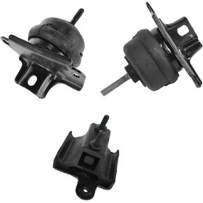 TRQ 3pc Transmission & Engine Motor Mount Kit Compatible with LeSabre Deville Park Avenue