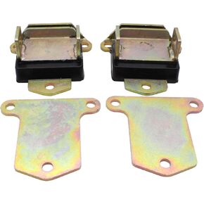 1 Pair SBC BBC Black Polyurethane Engine Motor Mounts 3474 Compatible with Small Block Chevy 383 400 396 427 454