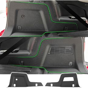 Cargo Mat Floor Mat Compatible with 2022 2023 2024 Nissan Pathfinder TPE Material Backrest Mat Replacement for 2022-2024 Nissan Pathfinder Accessories (Cargo Mat with Backrest Mat+Floor Mat)