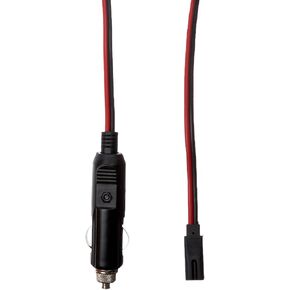 RoadPro RPPSCBH-2CP Platinum Series 2-Wire 2-Pin Plug/12V Plug Fused Replacement CB Power Cord, 16-Gauge Heavy-Duty Copper Wire