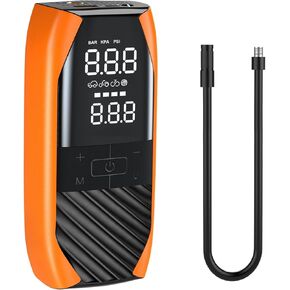 Electric Tire Pump-Car Tire Air Pump,Portable Air Pump for Car Tires,Fast Inflation Air Compressor for Car,Motorcycle etc