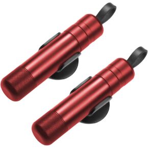 2 Pack Car Safety Hammer Safehammer One Second Window Breaker, Seatbelt Cutter and Glass Breaker Emergency Escape Tool (Red)