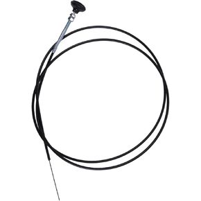 JZGRDN 10FT Control Cable 55198 with 2Inch Black Knob Compatible with Dorman