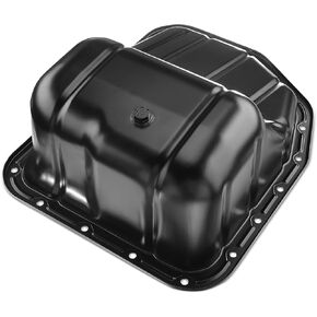 A-Premium Lower Engine Oil Pan Sump with Drain Plug Compatible with Lexus LX450 1996-1997, Toyota Land Cruiser 1993-1997, L6 4.5L