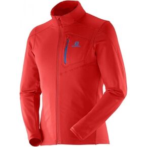 Salomon Men's Discovery Full Zip Mid Layer Jacket