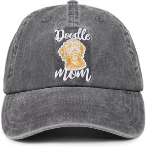 InnoBeta Goldendoodle Gifts for Women, Goldendoodle Dog Mom Gifts, Dog Lovers Gifts, Adjustable Vintage Baseball Cap Washed Cotton Embroidered Hat, Goldendoodle Mom
