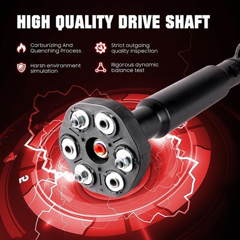 Rear Drive Shaft Assembly Fit for BMW X3 L6 3.0L 2007 2008 2009 2010, Prop Shaft Driveshaft, Replace for 26107564740 in Saudi Arabia