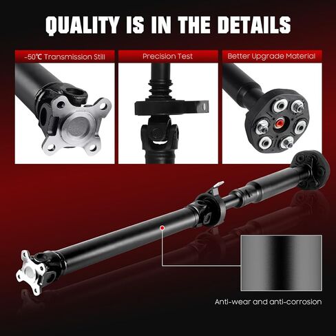 Rear Drive Shaft Assembly Fit for BMW X3 L6 3.0L 2007 2008 2009 2010, Prop Shaft Driveshaft, Replace for 26107564740 in Saudi Arabia