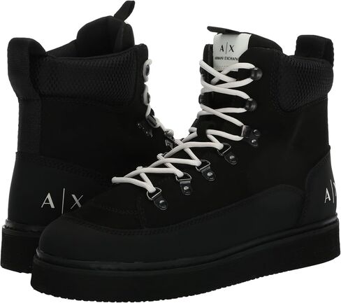 حذاء Armani Exchange الرجالي للطقس البارد برباط على الموضة in Saudi Arabia